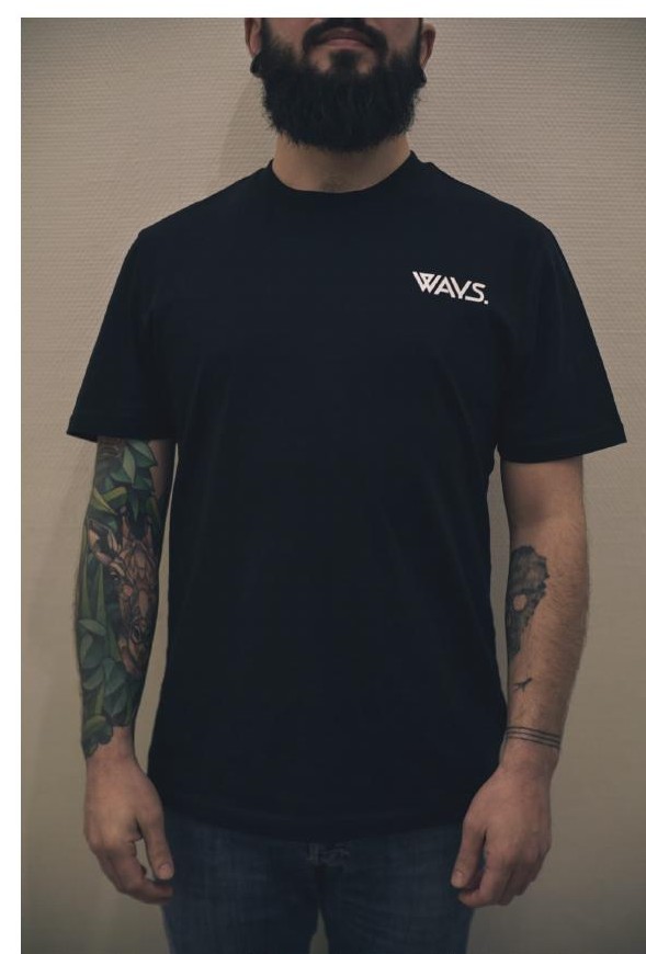 WAYS. T-shirt front
